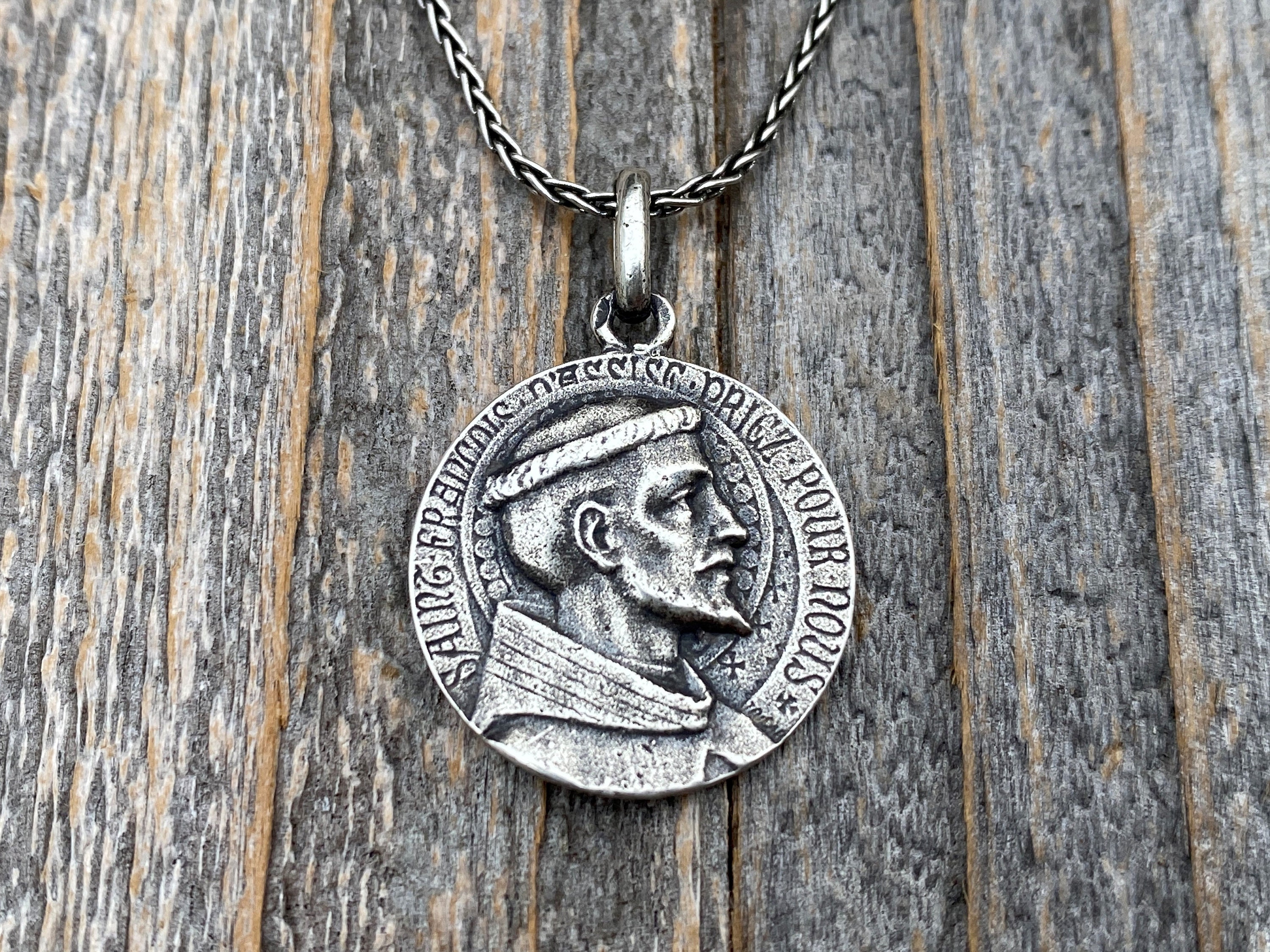 Saint Francis Necklace - Religious Jewelry