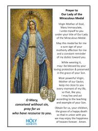 Bronze Large French Miraculous Medal, Antique Replica, Big Round Miraculous Medal, Bronze Miraculous Pendant Necklace, by OBC, from France