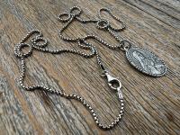 Sterling Silver St Thérèse of Lisieux Medallion, Antique Replica of Rare French Medal by Paul Brandt, Saint Therese of the Child Jesus Medal