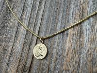 Gold Vermeil, 14k Gold over Solid Sterling Silver Box Chain Necklace Options, 1.1mm or 1.8mm Thickness, High Quality Gold Chain Necklace