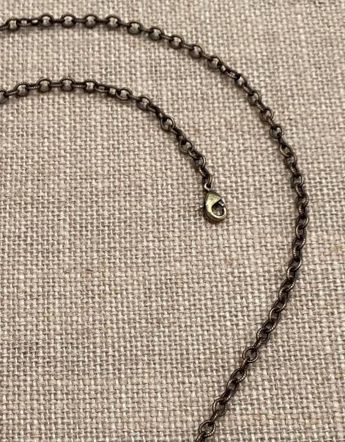Bronze Large French Miraculous Medal Pendant, Antique Replica, Immaculate Conception Necklace, Our Lady of Miracles Medallion, MM1