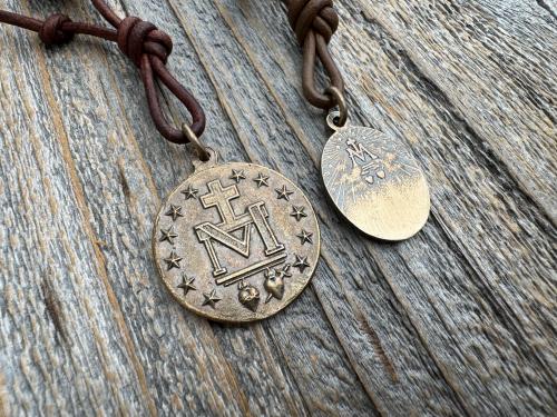 Palm Crucifix Single Decade Rosary, Walnut ByRon PalmCross with Engraved Crucified Christ, Hand Engraved and Artisan Handmade
