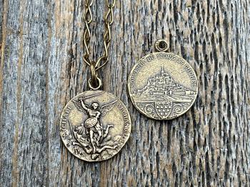 Vintage st michael medal cheap